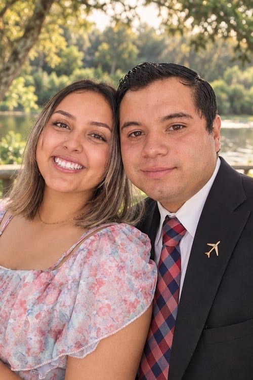 Esmeralda y Jehu al aire libre